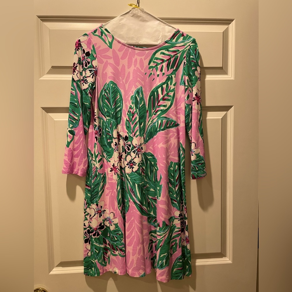 LIKE NEW Lilly Pulitzer, A-line 3/4 sleeve Dress!